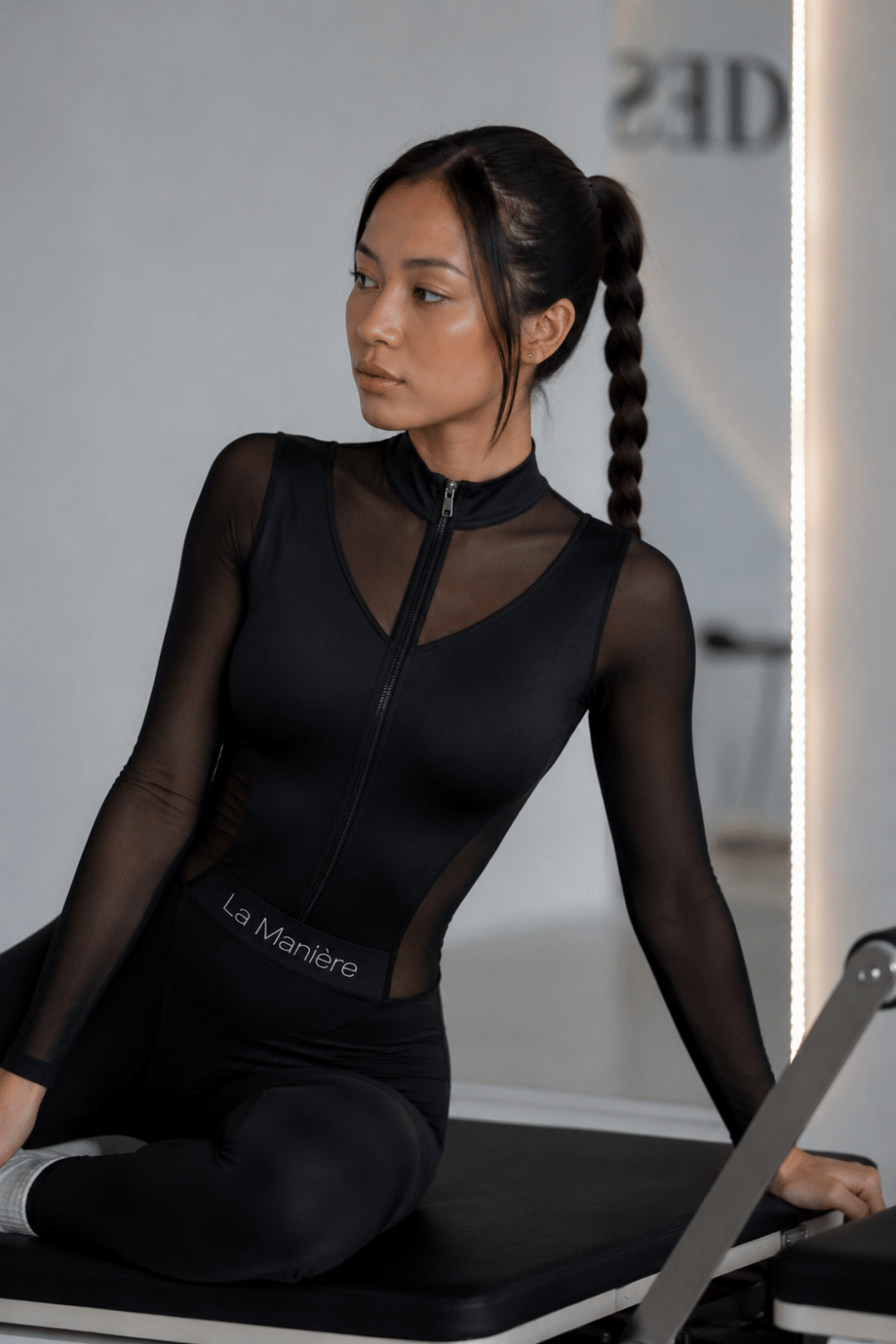 Jumpsuit BLACK MOTION - La Maniere